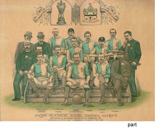 BLACKBURN ROVERS FOOTBALL CLUB, 1889
