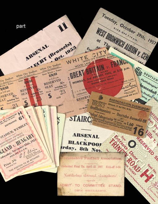 LINCOLNSHIRE FOOTBALL ASSOCIATION, CUP FINAL TICKET, 23/4/1887