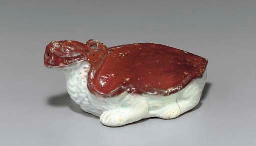 A Copper-decorated Animalier Water Dropper