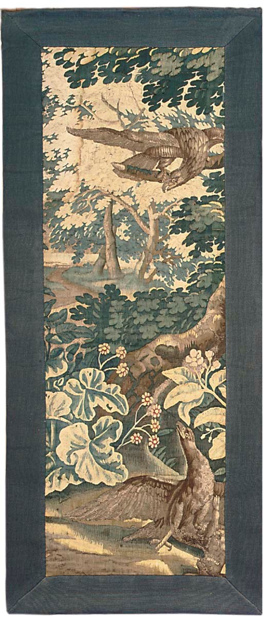 A FLEMISH VERDURE TAPESTRY PANEL