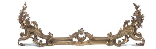 A GILT BRONZE FENDER
