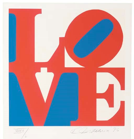 Robert Indiana (B. 1928)