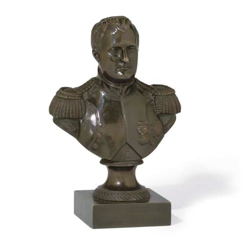 A LOUIS PHILIPPE BUST OF NAPOLEON