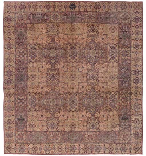 A KIRMAN CARPET
