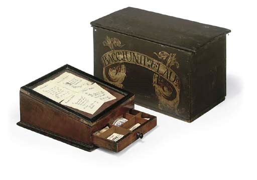 A small and attractive mid 19th-Century mahogany prescription desk,