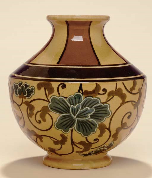 A WEDGWOOD ART POTTERY VASE