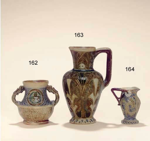 A MARTIN BROTHERS STONEWARE JUG