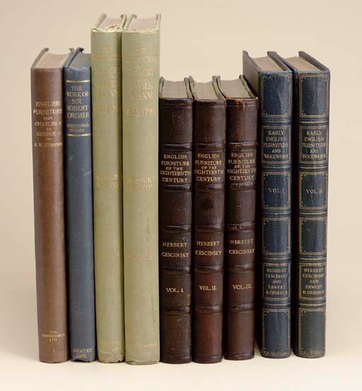 A GROUP OF ENGLISH REFERENCE BOOKS