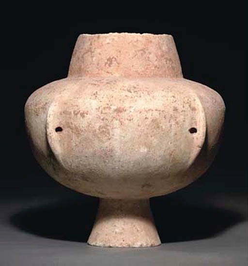 A LARGE CYCLADIC MARBLE KANDILA