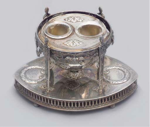 ENCRIER EN ARGENT