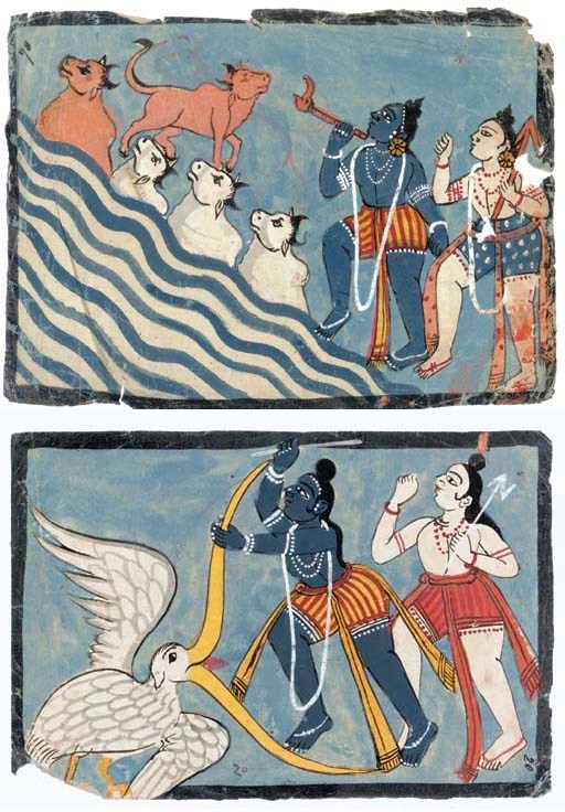 A SET OF TWENTY FIVE FOLK DRAWINGS, BENGAL, CIRCA 1770-80