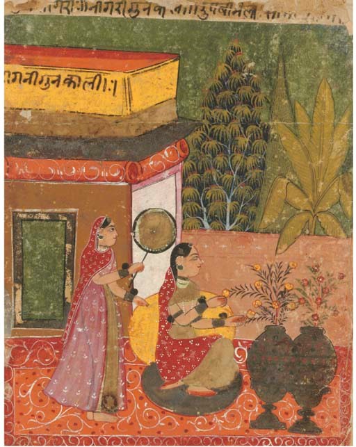 GUNAKARI RAGINI, CENTRAL INDIA OR WEST RAJASTHAN, CIRCA 1700