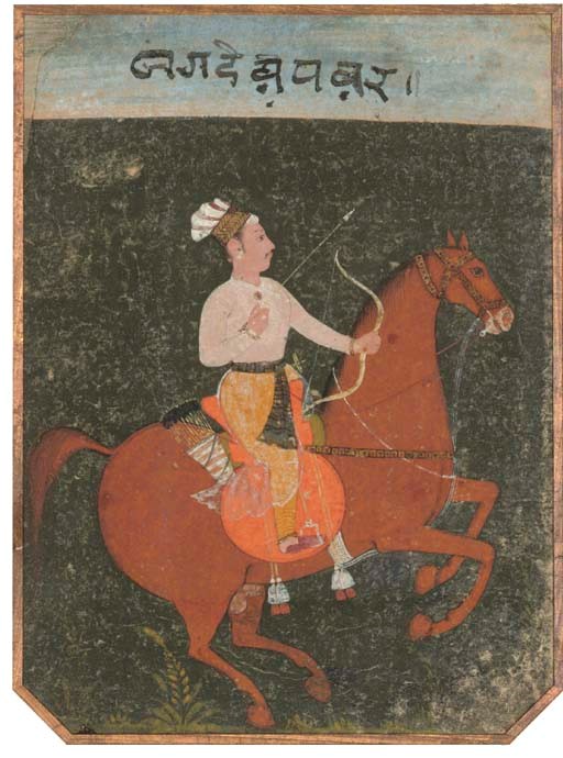 JAGADEVA PAVARA, CENTRAL INDIA OR WEST RAJASTHAN, 18TH CENTURY