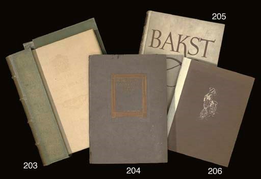 LEVINSON, ANDRÉ. L'Oeuvre de Léon Bakst pour la Belle au Bois Dormant. Paris: M. de Brunoff, 1922.