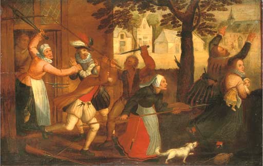 Follower of David Vinckeboons