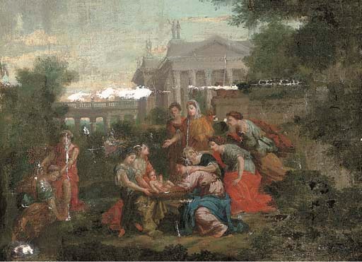 Follower of Marco Ricci, After Nicolas Poussin