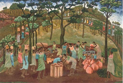 Sam J. Ntiro (British, b.1923)