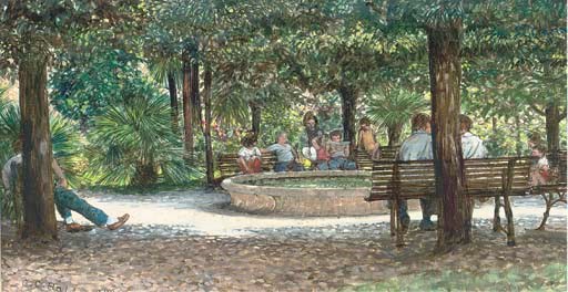 Christopher C. Hall, R.B.A., R.C.A. (British b.1930)