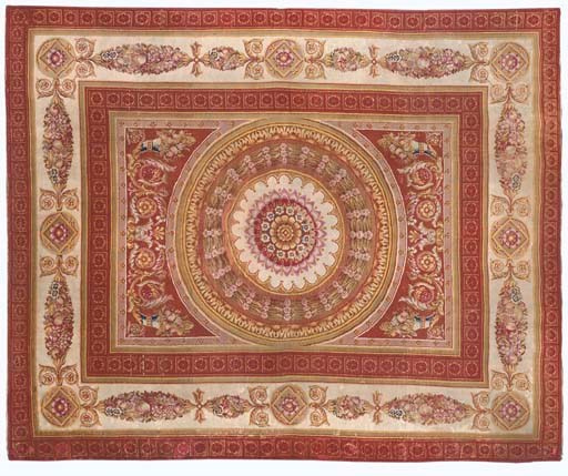 A RESTAURATION SAVONNERIE CARPET
