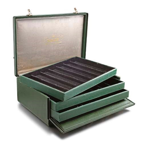 Rolex. A salesman's display case