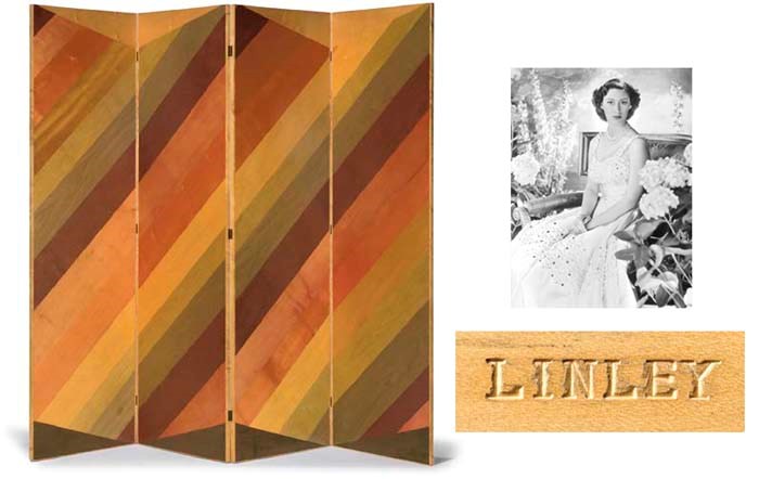 A MULTI-COLOURED SYCAMORE AND MAGNOLIA FOUR-FOLD SCREEN