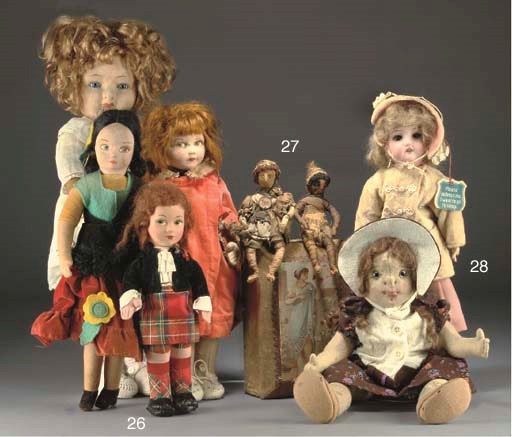British cloth dolls