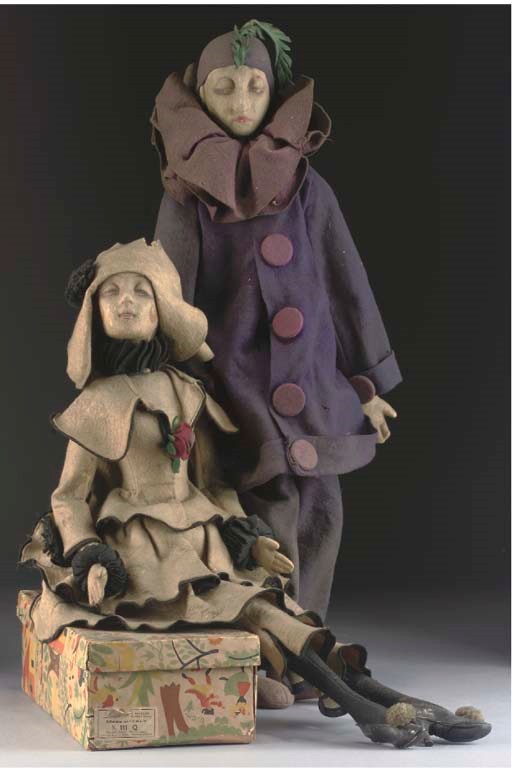 Lenci Pierrot and Columbine