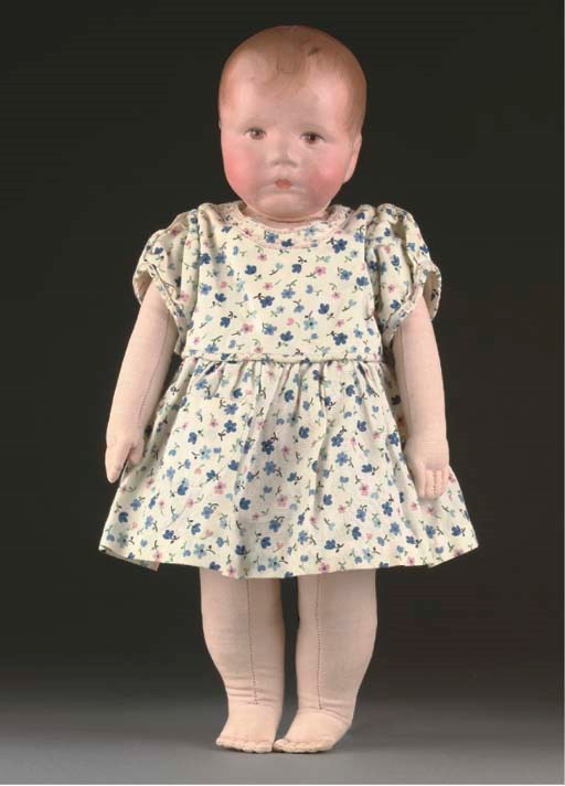 A Käthe Kruse Doll VII with Du Mein head