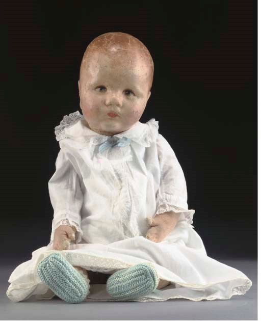 A Käthe Kruse Du Mein teaching baby doll