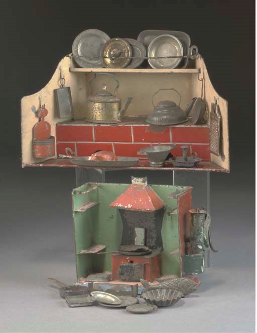 A German tinplate kitchen for the English market