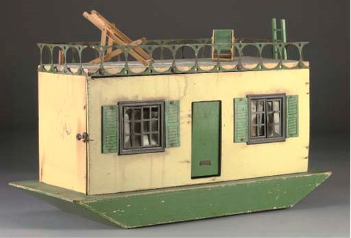 A rare Triang houseboat