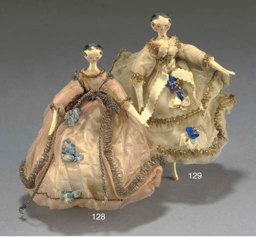 A fine Grodnerthal painted wood dolls' house doll
