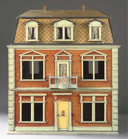 A CHRISTIAN HACKER THREE-TIER DOLLS' HOUSE