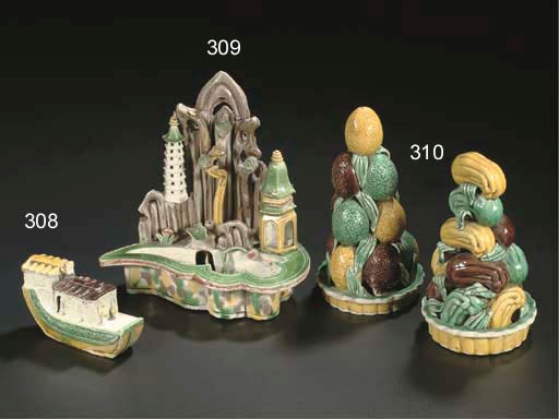 A famille verte biscuit brushwasher