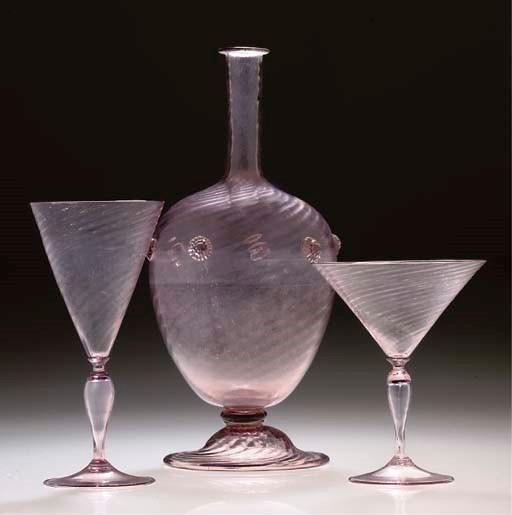 A MURANO TABLE-SERVICE