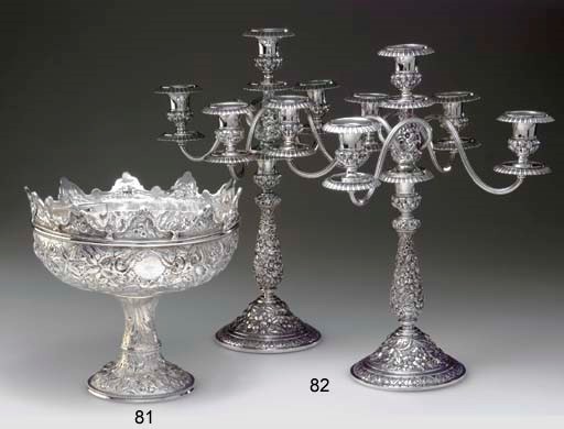 A SILVER MONTEITH BOWL