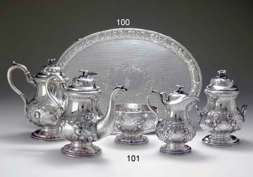 A SILVER TRAY