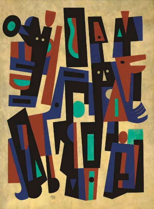 Carlos Merida (Guatemalan 1891-1984)