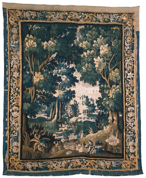 A Flemish verdure tapestry