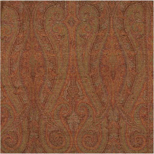 A 'PAISLEY' SHAWL, SAMPLER AND HERALDIC CLOTH