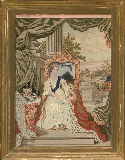 'THE YOUNG QUEEN VICTORIA,' A PICTURE