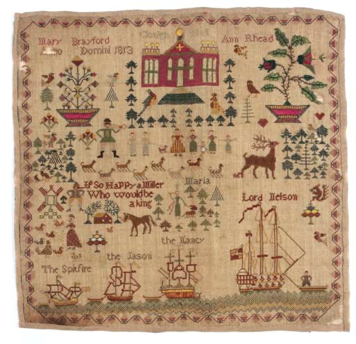A SAMPLER DEPICTING NELSON