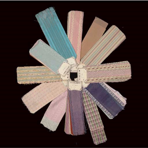 A LARGE COLLECTION OF RIBBON SAMPLES