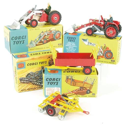 CORGI TRACTORS AND EQUIPMENT