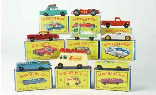 LESNEY MATCHBOX 1-75 SERIES MID TO LATE 1960S