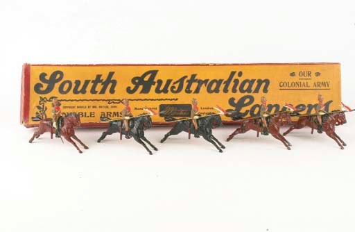 A Britains set 49 South Australian Lancers