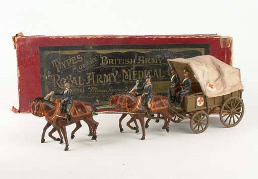 A Britains set 145 Royal Army Medical Corps horse-drawn Ambulance