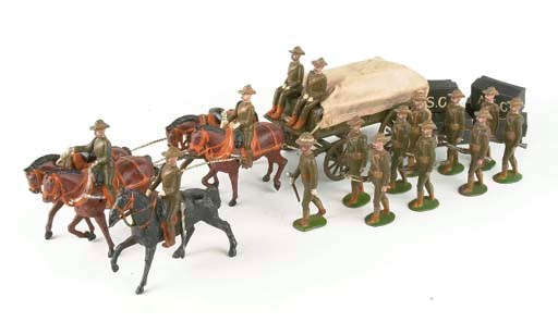 A rare Britains CFE (C F Eckhardt) from CIV Army Service Supply Column