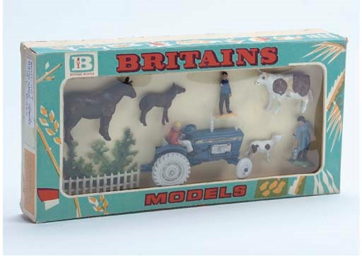 A Britains ex-factory prototype sample unissued Farm Series Miniset