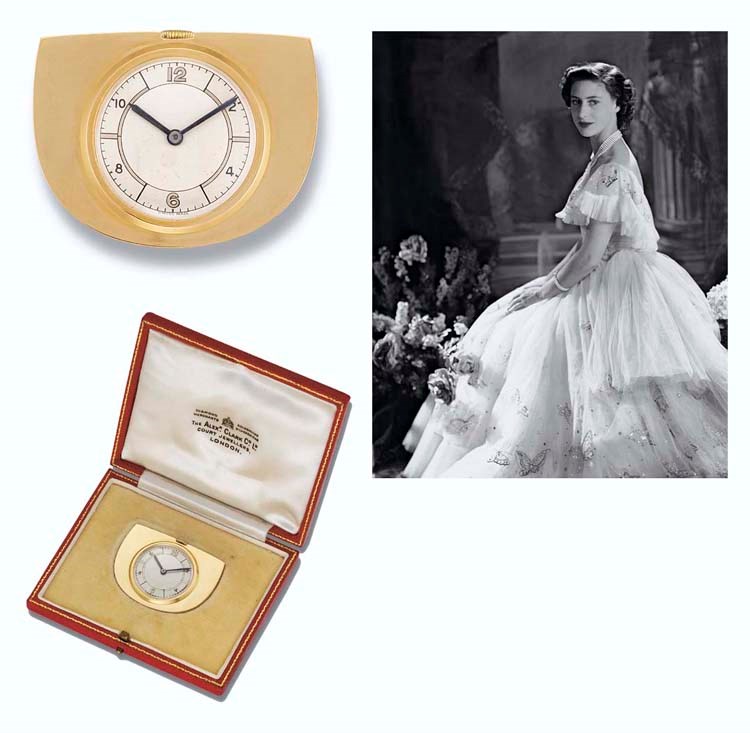AN ART DECO TRAVELLING CLOCK